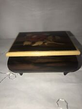 italian inlaid music box sorento italy small pre owned picture