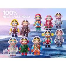 POPMART MEGA Collection 100% SPACE MOLLY Series 1 PVC & ABS & PC SET picture