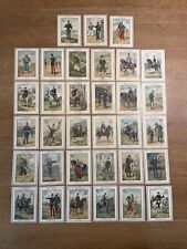 Rare lot of 33 CHROMO French Army - 1900 H & Cie picture