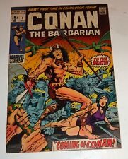 CONAN #1 BARRY SMITH CLASSIC KEY ISSUE GLOSSY CLEAN 9.0 1970 picture