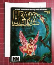Heavy Metal Magazine - August 1981 - Original Mailing Cover picture