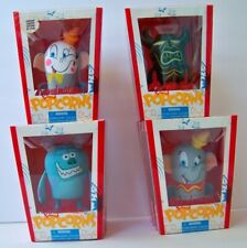 Lot of 4 Disney Vinylmation Popcorn figures NEW Sully, Chernaborg, Dumbo limited picture