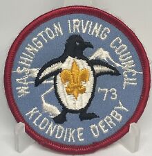 Washington Irving Council Klondike Derby 73 Patch Boy Scouts BSA 1973 Penguin picture