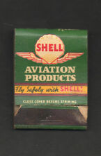 Chicago & Southern Air Lines Shell Aviation Products Front Strike Matchbook picture