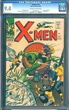 X-MEN #21  CGC 9.4 NM  SUPER NICE COPY WITH NICE OFF WHITE TO WHITE PAGES picture