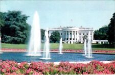 VINTAGE THE WHITE HOUSE DIGNITY OF AMERICAN HOME POSTCARD JZ picture