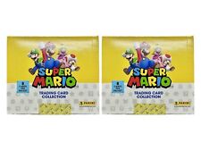 Lot of (2) 2022 Panini Super Mario Trading Cards Factory Sealed Booster Boxes picture