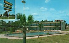 Postcard FL Yulee Florida Winnie Vee Motel Pool Unposted Chrome Vintage PC H825 picture