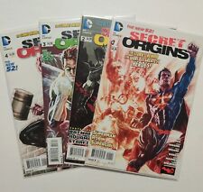 NEW 52 (DC Comics) SECRET ORIGINS #1-4 (1 2 3 4) Harley Quinn Joker Batman VF/NM picture