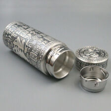 Pure Silver Cup 999 Silver Water Cup Vacuum Cup Fine Silver Inner Container /74g picture