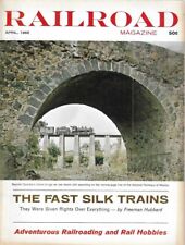 Railroad Magazine April 1965 Silk Train Walt Disney Grizzly Flat Ward Kimball picture