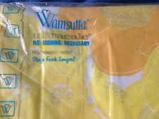 NEW-Vintage-Wamsutta- Supercale Twin Bed Sheet Set from the 1980's- 3-piece set. picture