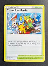 Champions Festival 2022 - Pokemon Promo SWSH296 ENGLISH card - 296 Worlds World picture