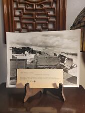 Vintage 1948 Press Photo Germany Us Airforce C47 plane And Army Truck By Wild  picture