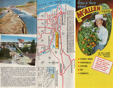 McAllen  Texas Vintage Travel Brochure Photos Map Great Info Circa 1950's picture