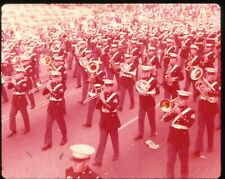 Vintage 1971 Film Slide 35mm Rose Bowl Parade US Marine Band picture