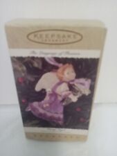 1996 HALLMARK Keepsake Ornament ~ PANSY ANGEL ~ Language of FLOWERS 1st Series picture