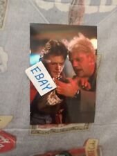 BACK TO THE FUTURE TRILOGY,  MARTY & DOC, GLOSSY COLOR 4X6 PHOTO picture