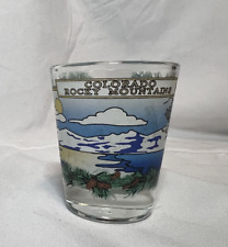 Colorado Rocky Mountains Shot Glass - Very Nice Nature Scene picture