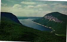 Lake Willoughby Vermont VT Vintage Postcard Unposted C1960 Aerial View picture