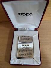 ZIPPO limited edition 1000 pieces, 10 micron silver, made in 1995 picture