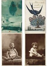BABY BABIES GLAMOUR REAL PHOTO 133 Vintage Postcards (L2967) picture
