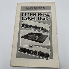 Antique 1931 US Department Of Agriculture Planning The Farmstead Booklet #1132 picture