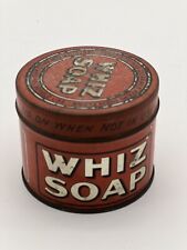 Vintage 1930’s Whiz Soap Tin Can The Davies-Young Soap Co. picture