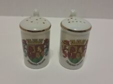 Vintage Triberg Germany Salt and Pepper Shakers Porcelain              picture