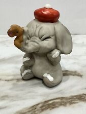 Vintage MCM Porcelain Elephant W/mouse picture