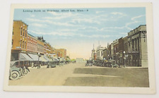 Albert Lea Minnesota Postcard Looking North On Broadway picture