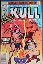 KULL THE DESTROYER #24 VG+ 1977 MARVEL COMICS picture