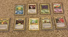 Lot Of 9 Pokémon 1st Edition Rocket Dark Cards Mint/Excellent picture