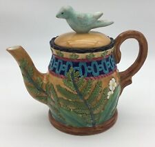 House of Hatten Vintage Hand Painted Peggy Fairfax Herrick Garden Theme Teapot picture