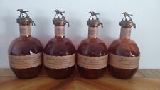 Set Of 4 Blanton's Whiskey Bourbon Horse & Jockey Collectable Bottles Decantur  picture