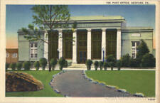 Bedford,PA The Post Office Pennsylvania Linen Postcard Vintage Post Card picture