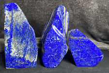 Lapis Lazuli free forms grade A geode 3.1kg 1PCs Crystals tumbles block bookend picture
