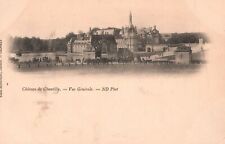 Vintage Postcard 1900's  Vue Generale Chateau de Chantilly France FR picture