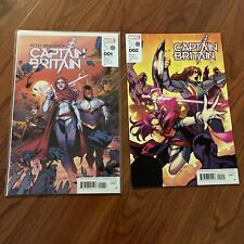 Betsy Braddock Captain Britain 1 And 2. Both picture