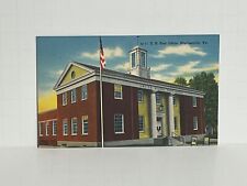 Postcard U.S. Post Office Martinsville Virginia VA A61 picture
