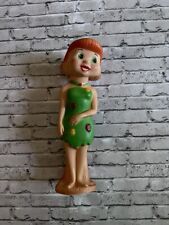 Hanna Barbera THE FLINTSTONES Betty Rubble 1968 MEXICO HARD RUBBER SQUEEZE DOLL picture