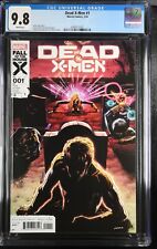 Dead X-Men #1 CGC 9.8 White Pages Carratu/Pere Perez Cover A Marvel 2024 Graded picture