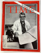 Time Magazine 1966 Rare Ads Guns Mass Shooting Texas UT LBJ Heston Merrill Lynch picture