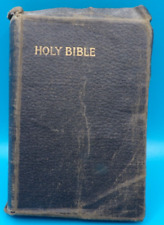 1916 HOLY BIBLE ~ NELSON SERIES ~ KING JAMES VERSION ~ CARRY SIZE picture