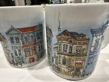 Pair of Otagiri Gloria Jeans Coffee Cup mugs -RARE/NEW picture