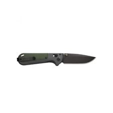 Benchmade Knife Redoubt 430BK Gray/Green Grivory CPM-D2 Steel Pocket Knives picture