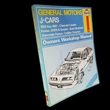 Vintage Hynes Repair Manual General Motors J-CARS 1982-1987 Oldsmobile Pontiac picture