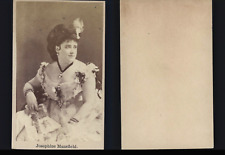 Josephine Mansfield Vintage Albumen Print CDV. picture