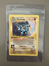 Machamp Shadowless 1st Edition Base Set Holo Mint/Mint+  picture