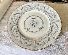 The Royal Collection Prince William And Catherine Wedding Fine China Plate picture